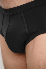 brief with breathable, soft fabric, double layered in front for a perfect fit